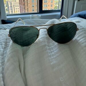 Ray-Ban Gold Aviators